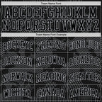 Custom Black Gray Curve Lines Round Neck Sublimation Basketball Suit Jersey