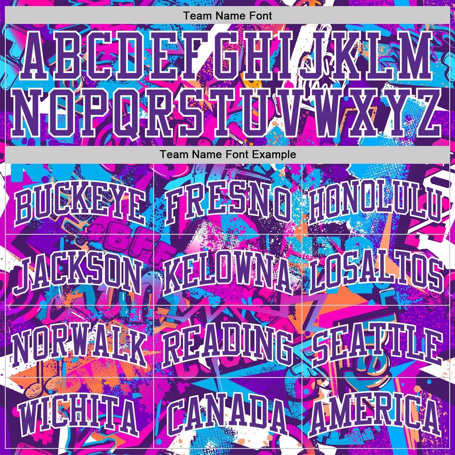 Custom Graffiti Pattern Purple-White Splash Round Neck Sublimation Basketball Suit Jersey