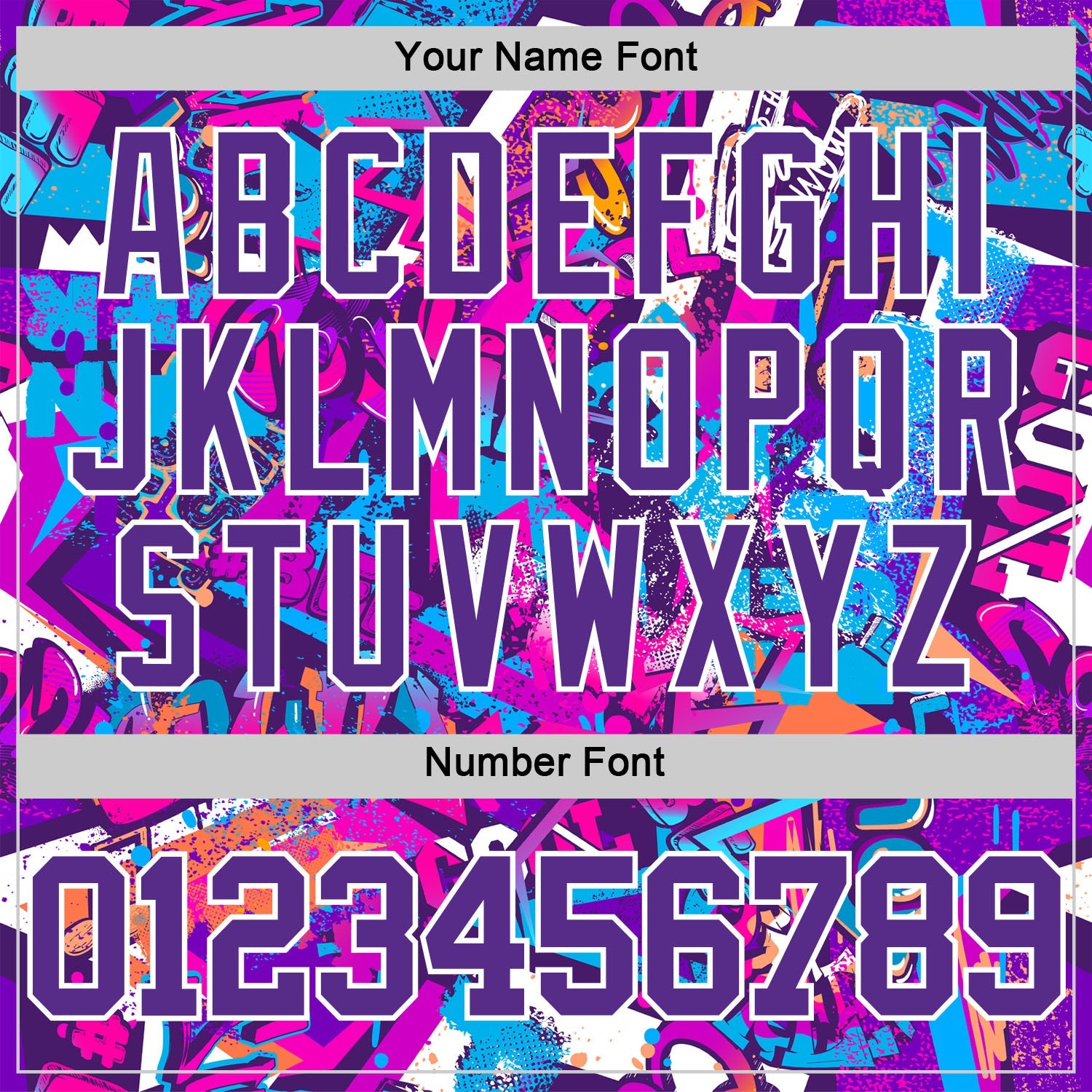 Custom Graffiti Pattern Purple-White Splash Round Neck Sublimation Basketball Suit Jersey