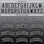 Custom Gray Black-White Fade Fashion Round Neck Sublimation Basketball Suit Jersey