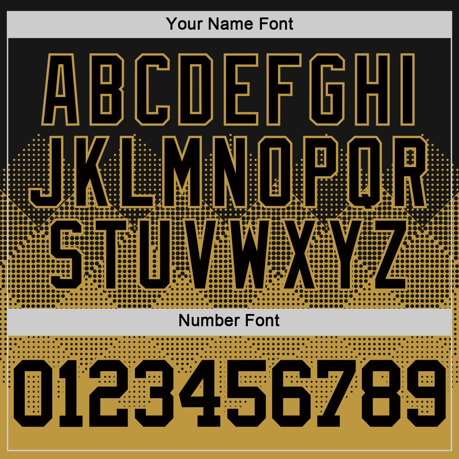 Custom Black Old Gold Gradient Square Shapes Round Neck Sublimation Basketball Suit Jersey