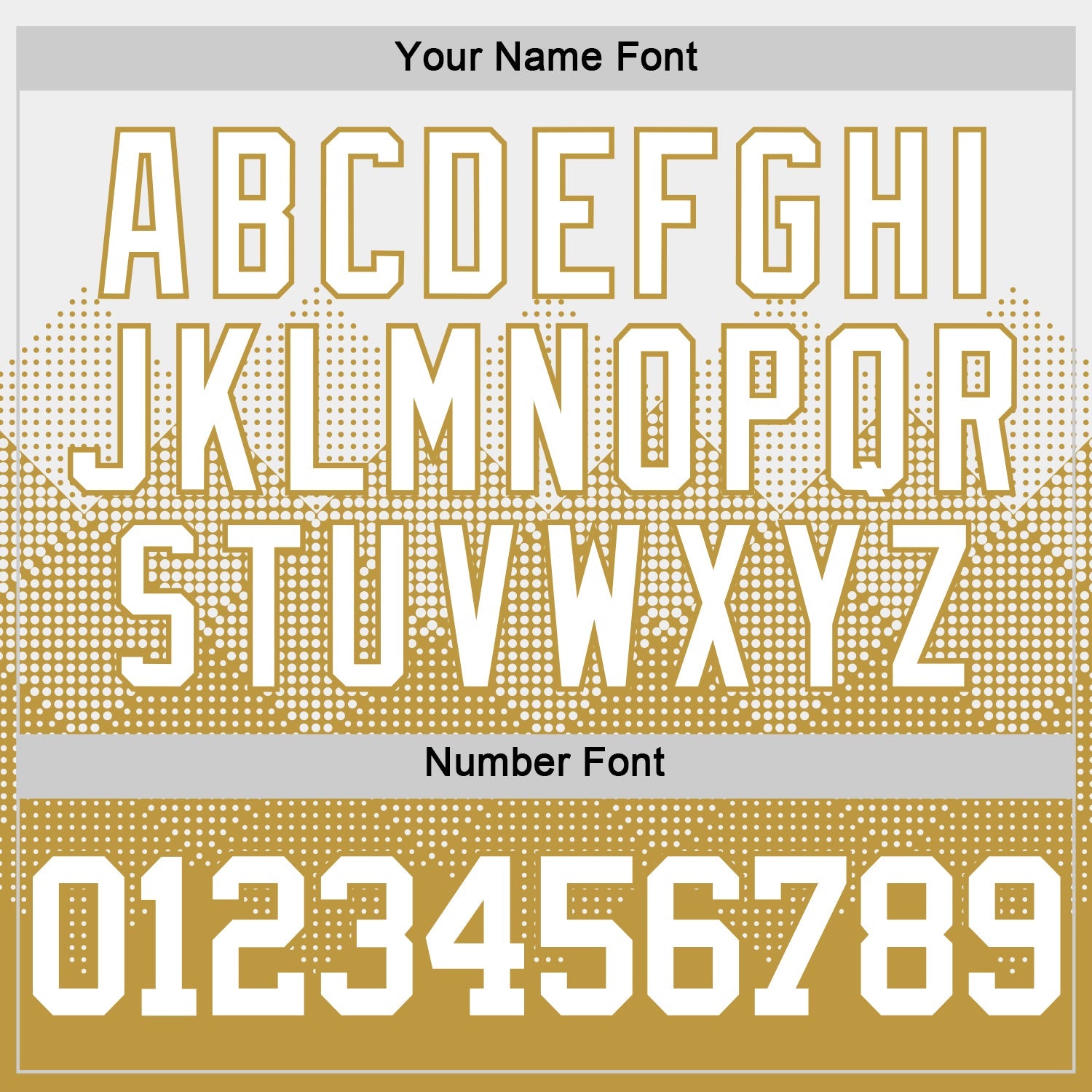 Custom White Old Gold Gradient Square Shapes Round Neck Sublimation Basketball Suit Jersey