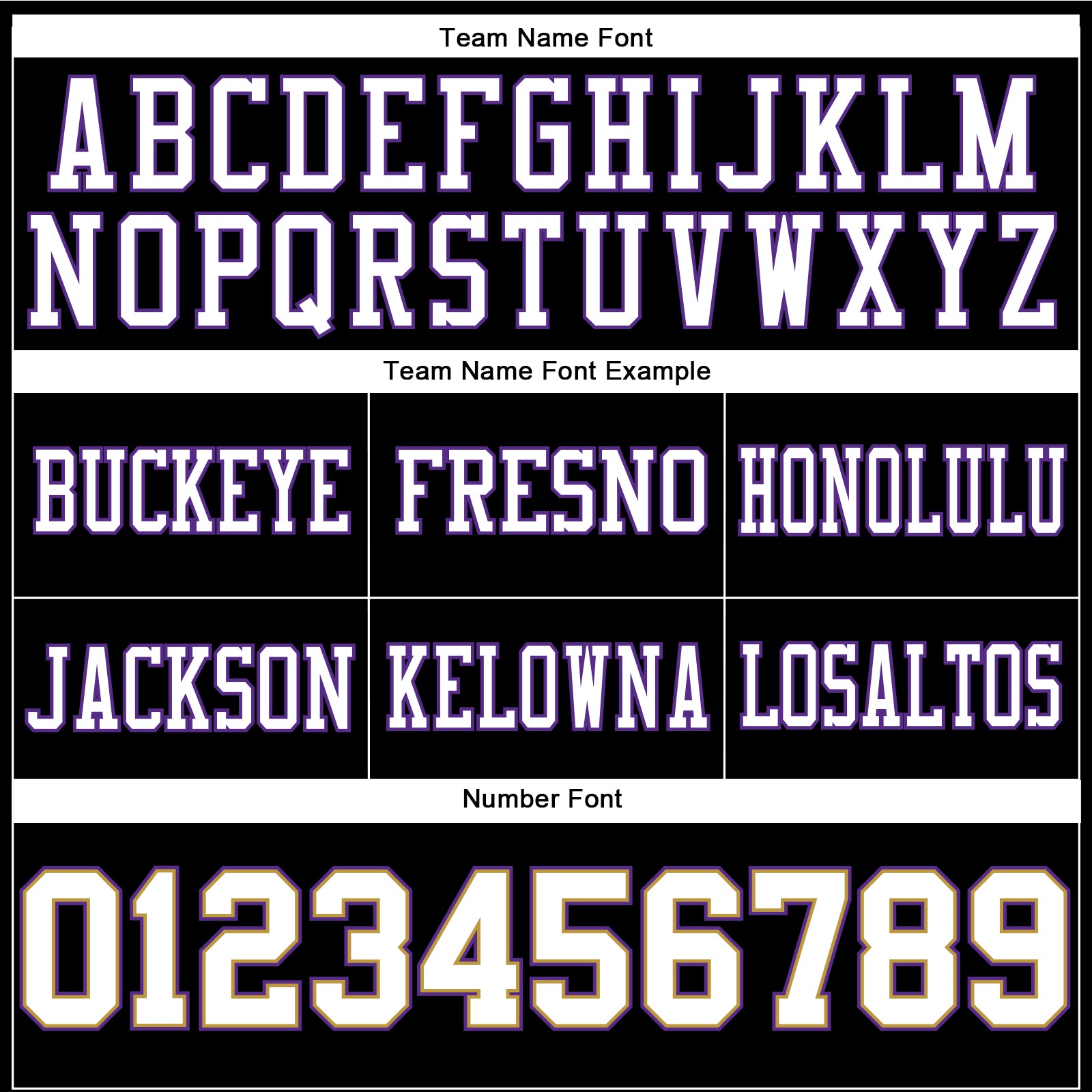 Custom Black White Old Gold-Purple Authentic Football Jersey