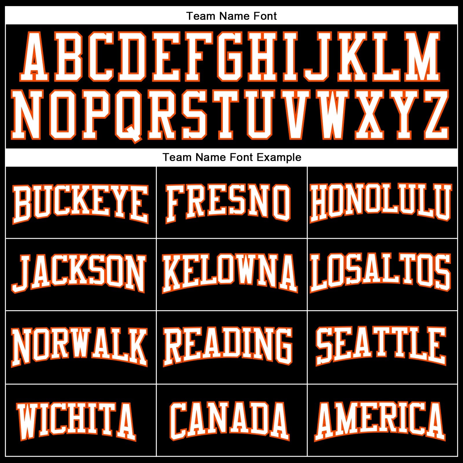 Custom Black White-Orange Authentic Football Jersey