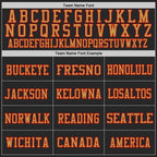 Custom Black Old Gold-Red Mesh Authentic Throwback Football Jersey