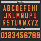 Custom Black Old Gold-Red Mesh Authentic Throwback Football Jersey