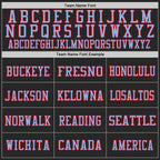 Custom Black Light Blue-Red Mesh Authentic Football Jersey