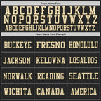 Custom Black Olive-Cream Mesh Authentic Football Jersey