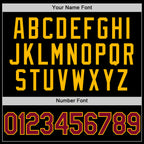 Custom Black Maroon-Gold Authentic Throwback Basketball Jersey