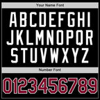 Custom Black Maroon-White Authentic Basketball Jersey