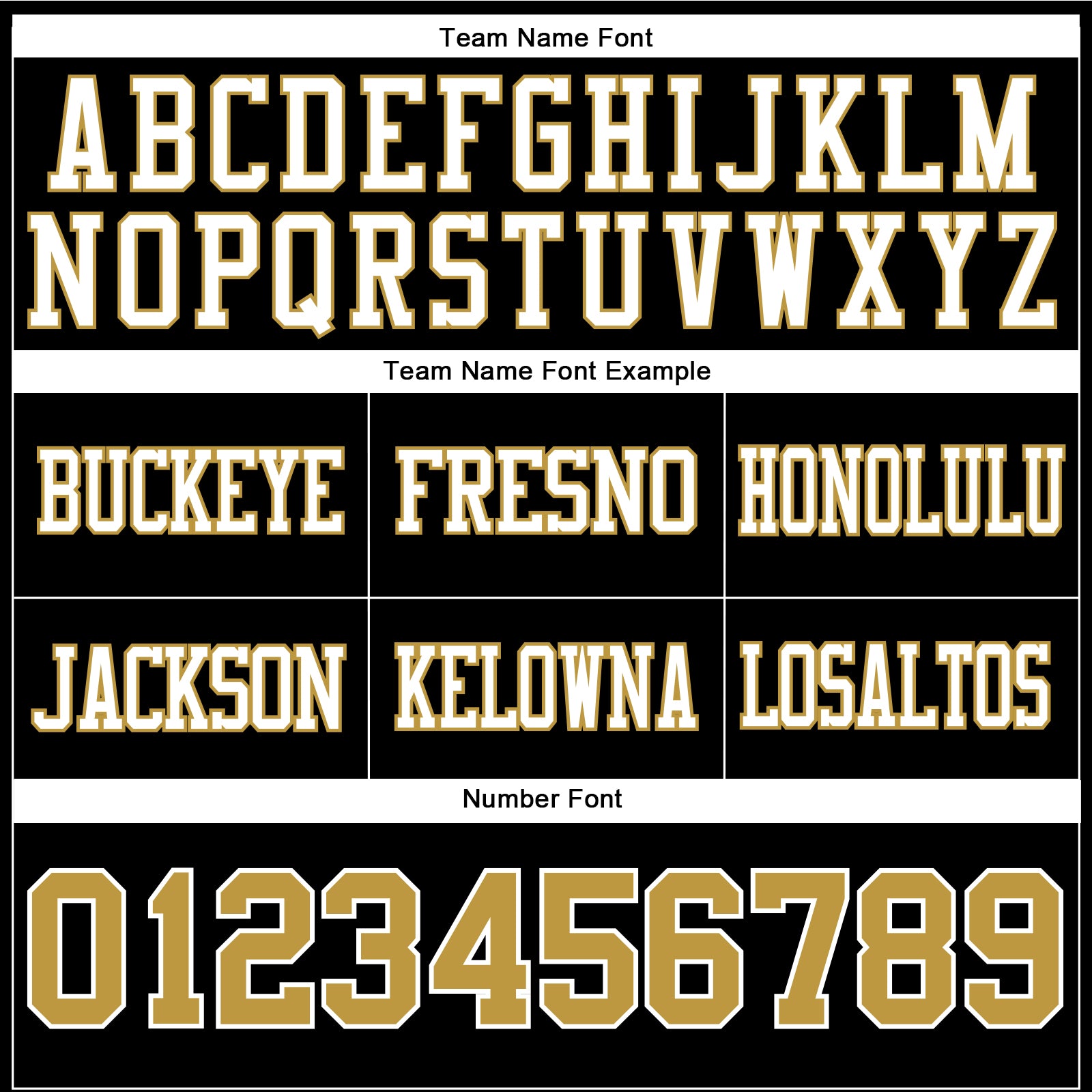 Custom Black Old Gold-White Authentic Football Jersey