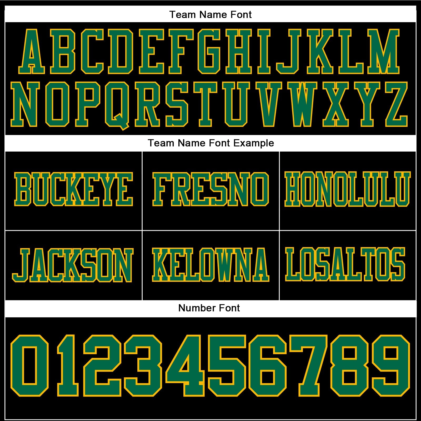 Custom Black Kelly Green-Gold Authentic Football Jersey