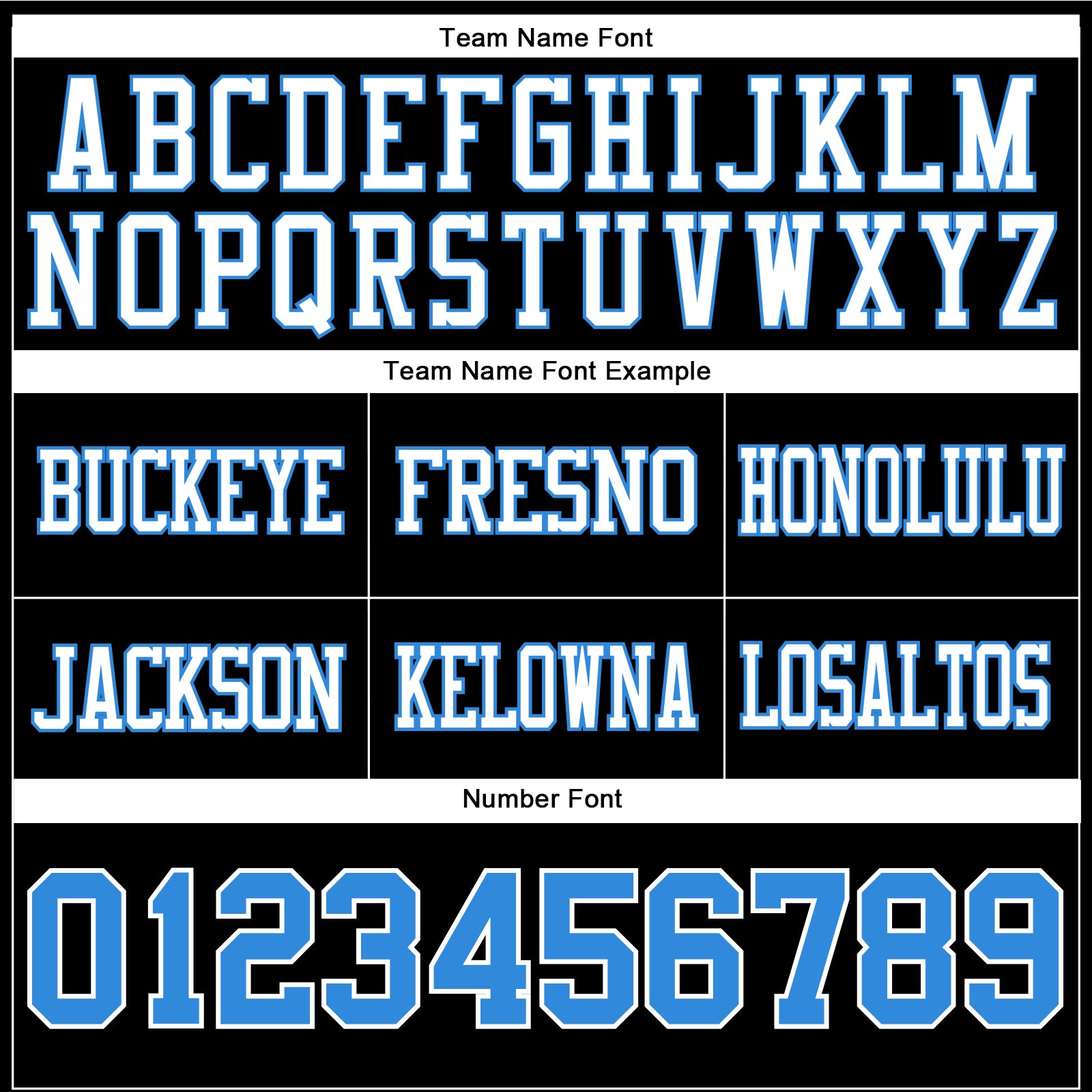 Custom Black Powder Blue-White Authentic Football Jersey