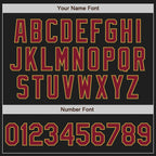 Custom Black Crimson-Old Gold Authentic Baseball Jersey