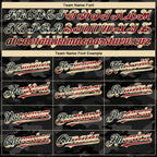 Custom Camo Vintage USA Flag-Cream 3D Authentic Salute To Service Baseball Jersey