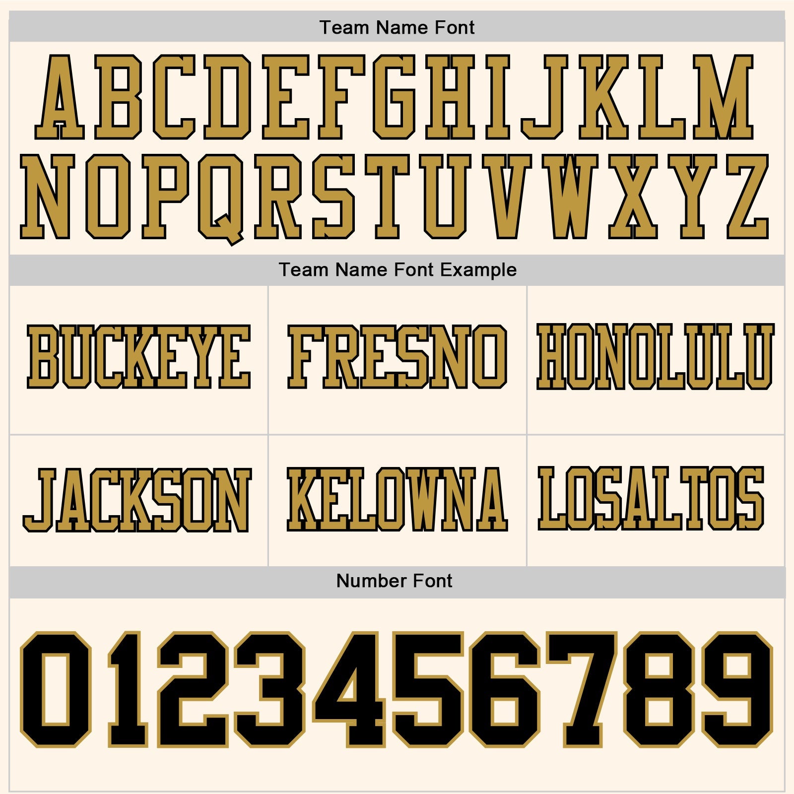 Custom Cream Black-Old Gold Authentic Football Jersey