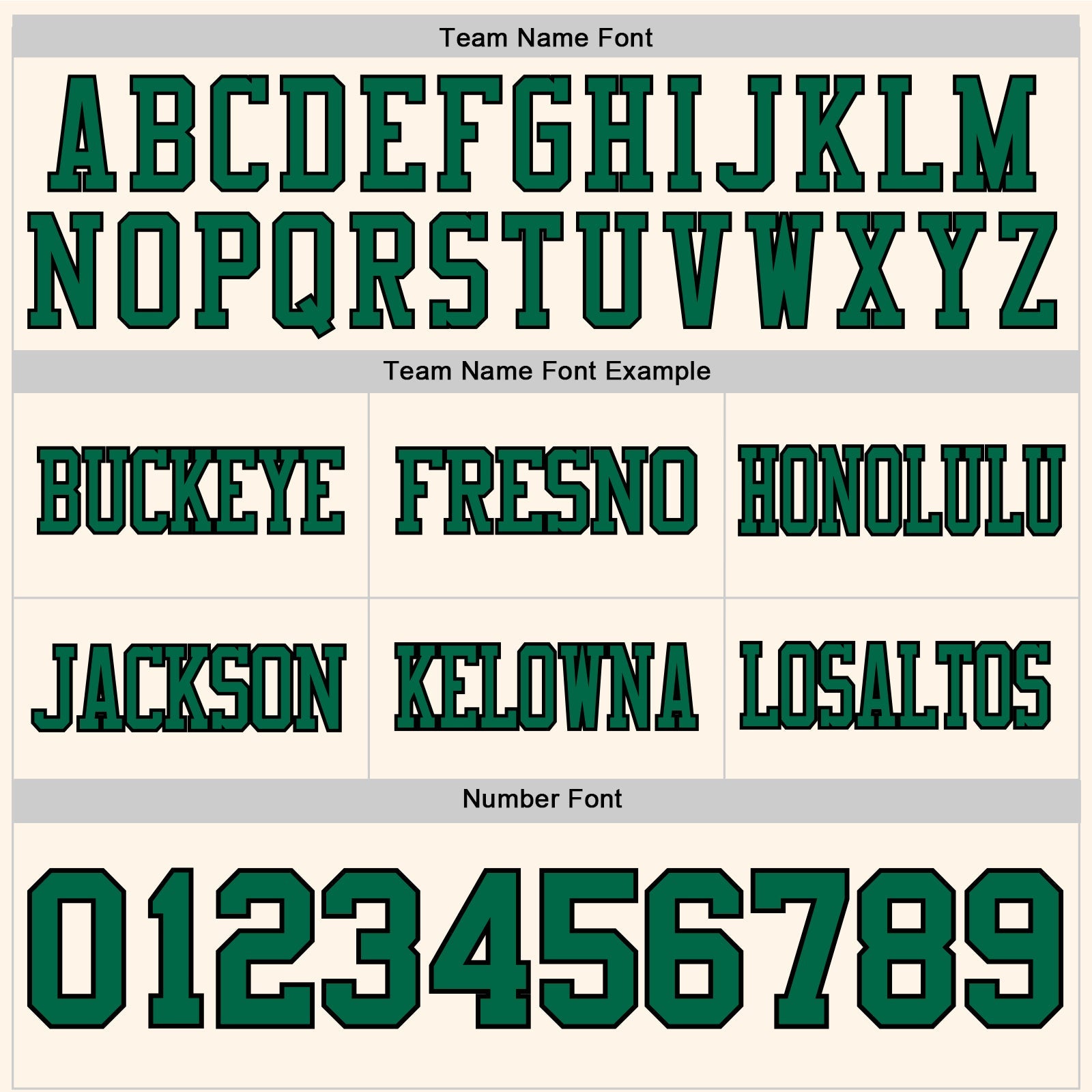 Custom Cream Kelly Green-Black Authentic Football Jersey