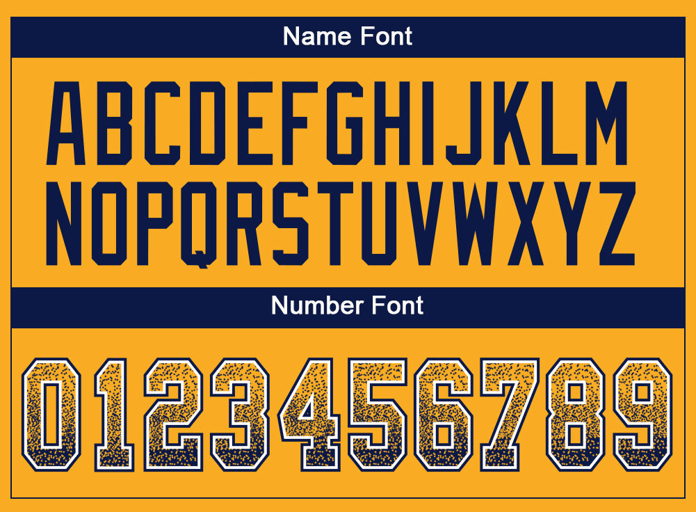 Custom Gold Navy-White Drift Fashion Football Jersey