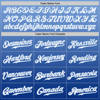 Custom Light Blue White-Royal Authentic Fade Fashion Baseball Jersey