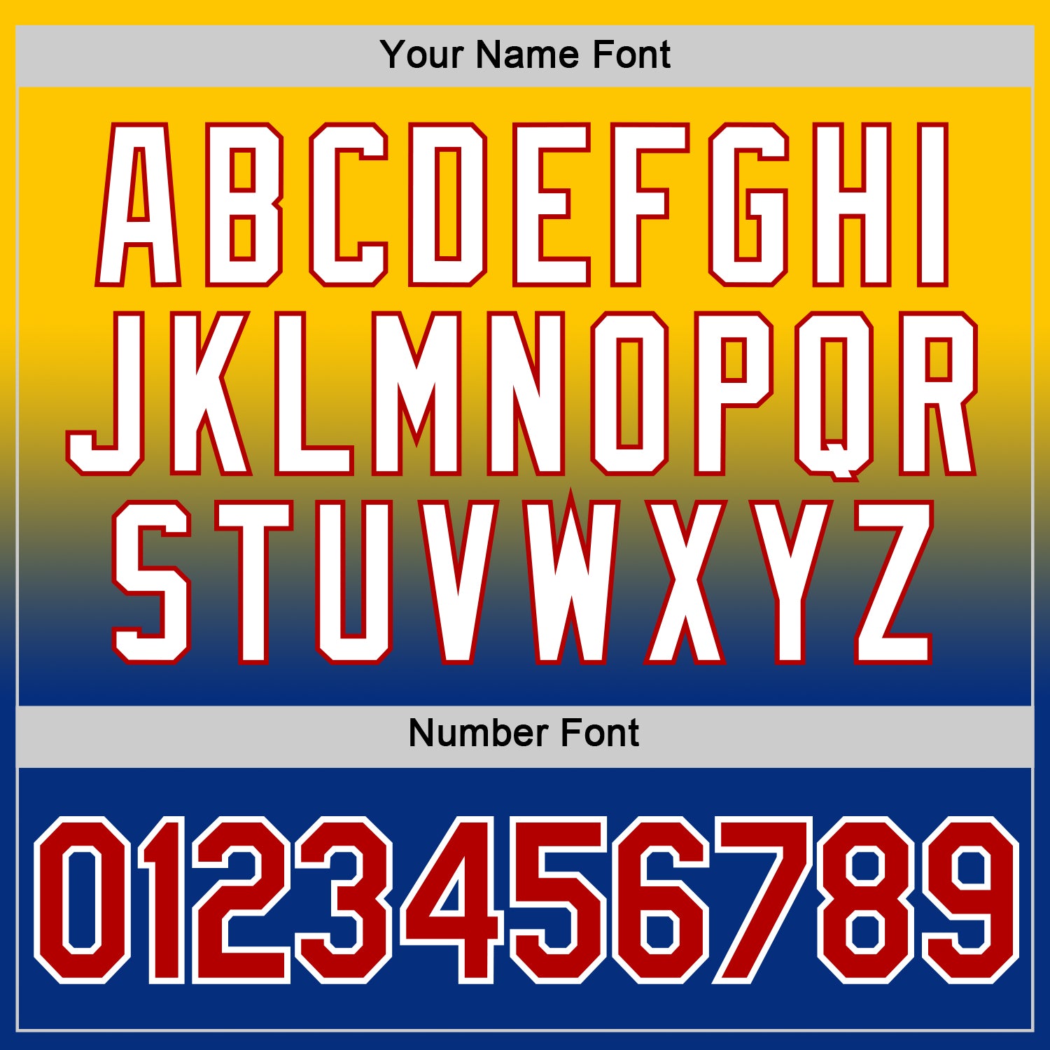 Custom Yellow Red-Royal Fade Fashion Performance T-Shirt