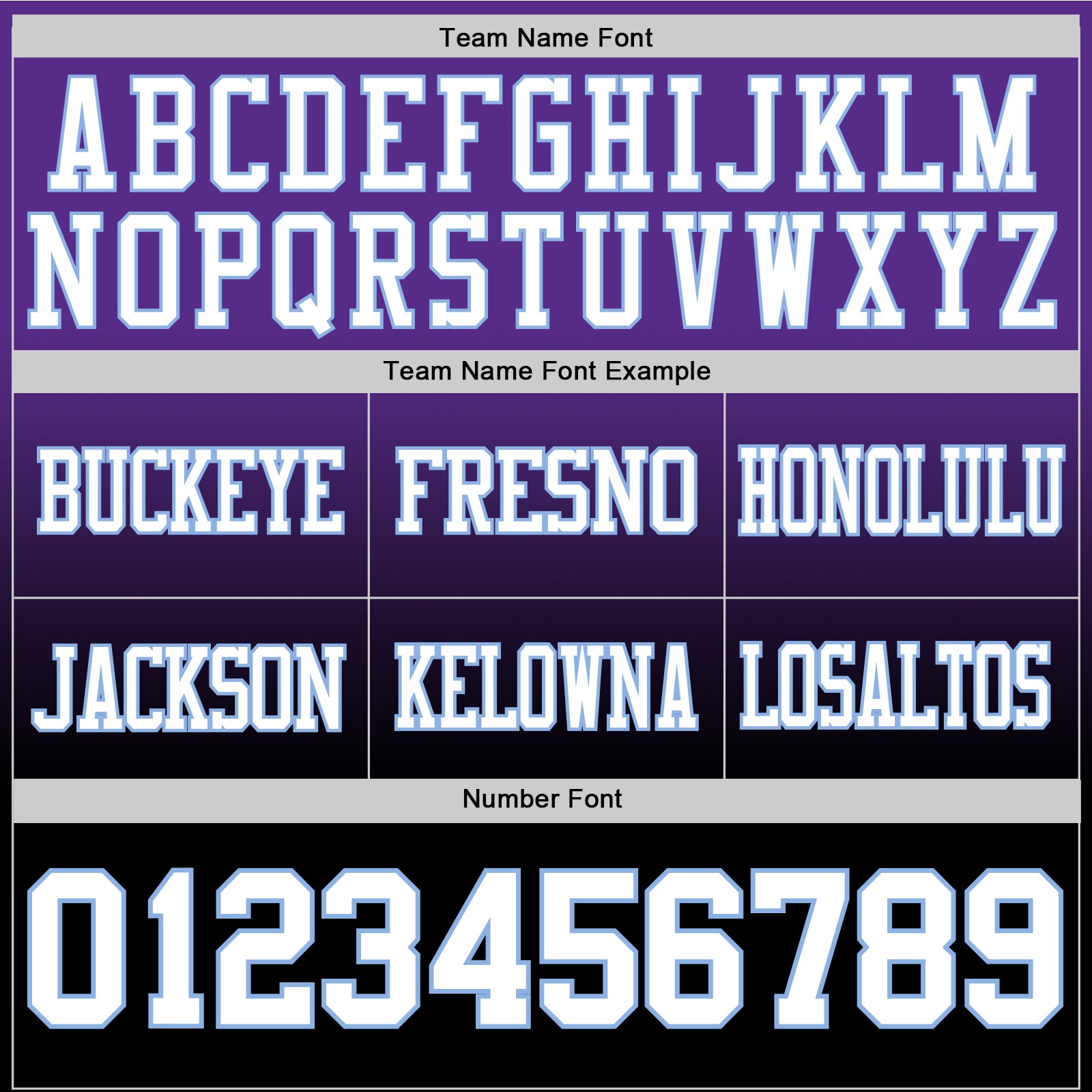 Custom Purple White Black-Light Blue Authentic Fade Fashion Football Jersey