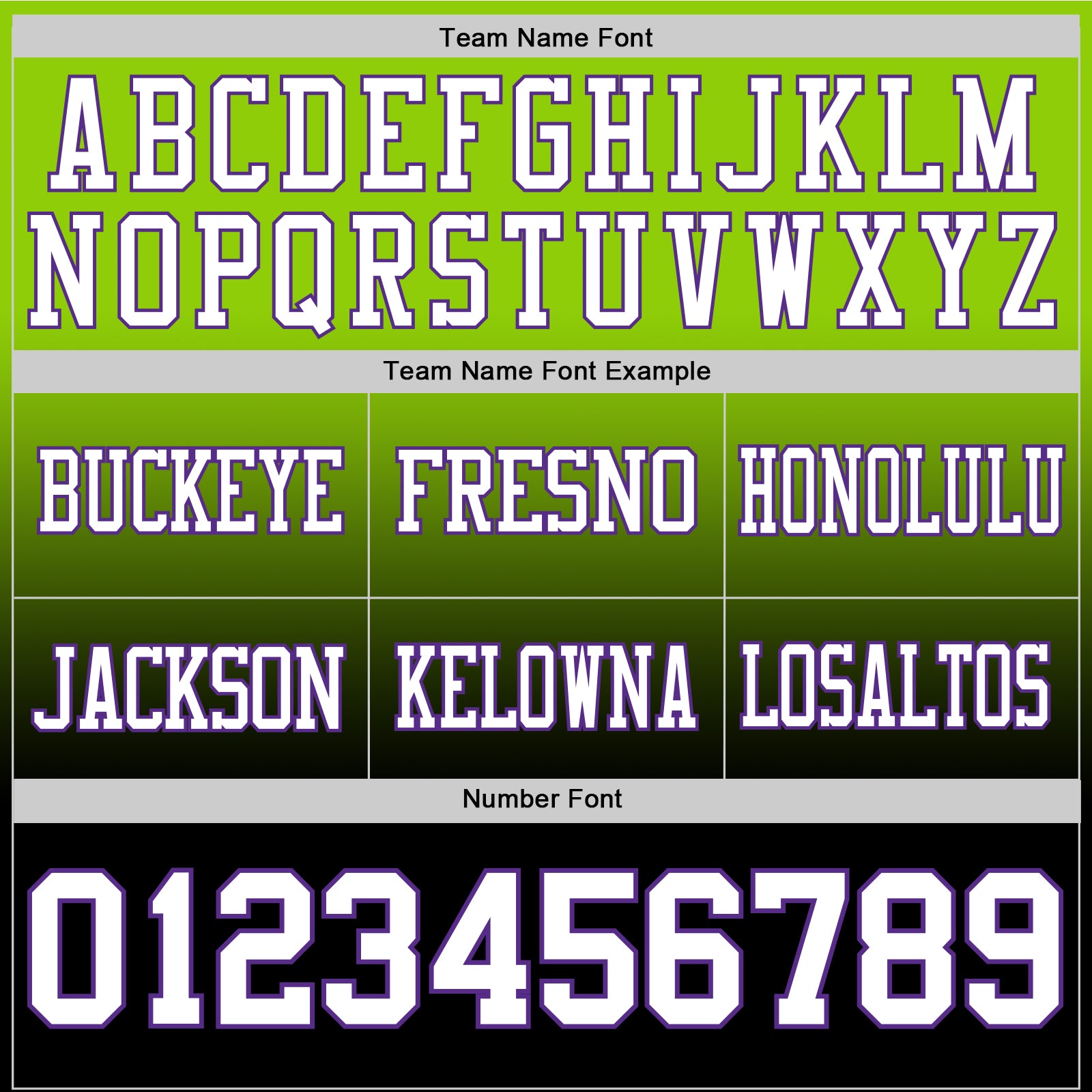 Custom Neon Green White Black-Purple Authentic Fade Fashion Football Jersey