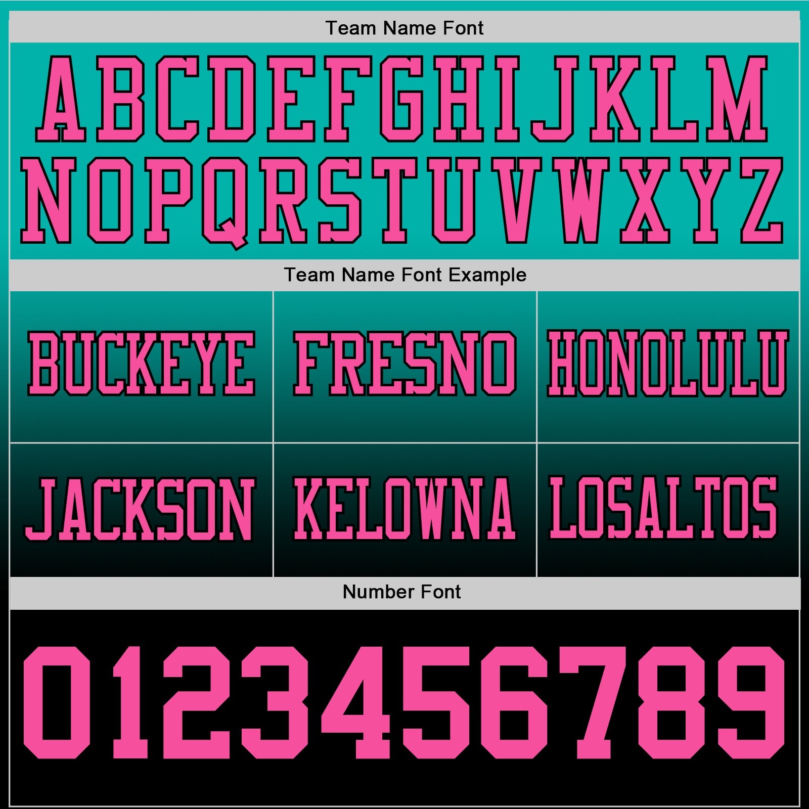 Custom Aqua Pink-Black Authentic Fade Fashion Football Jersey