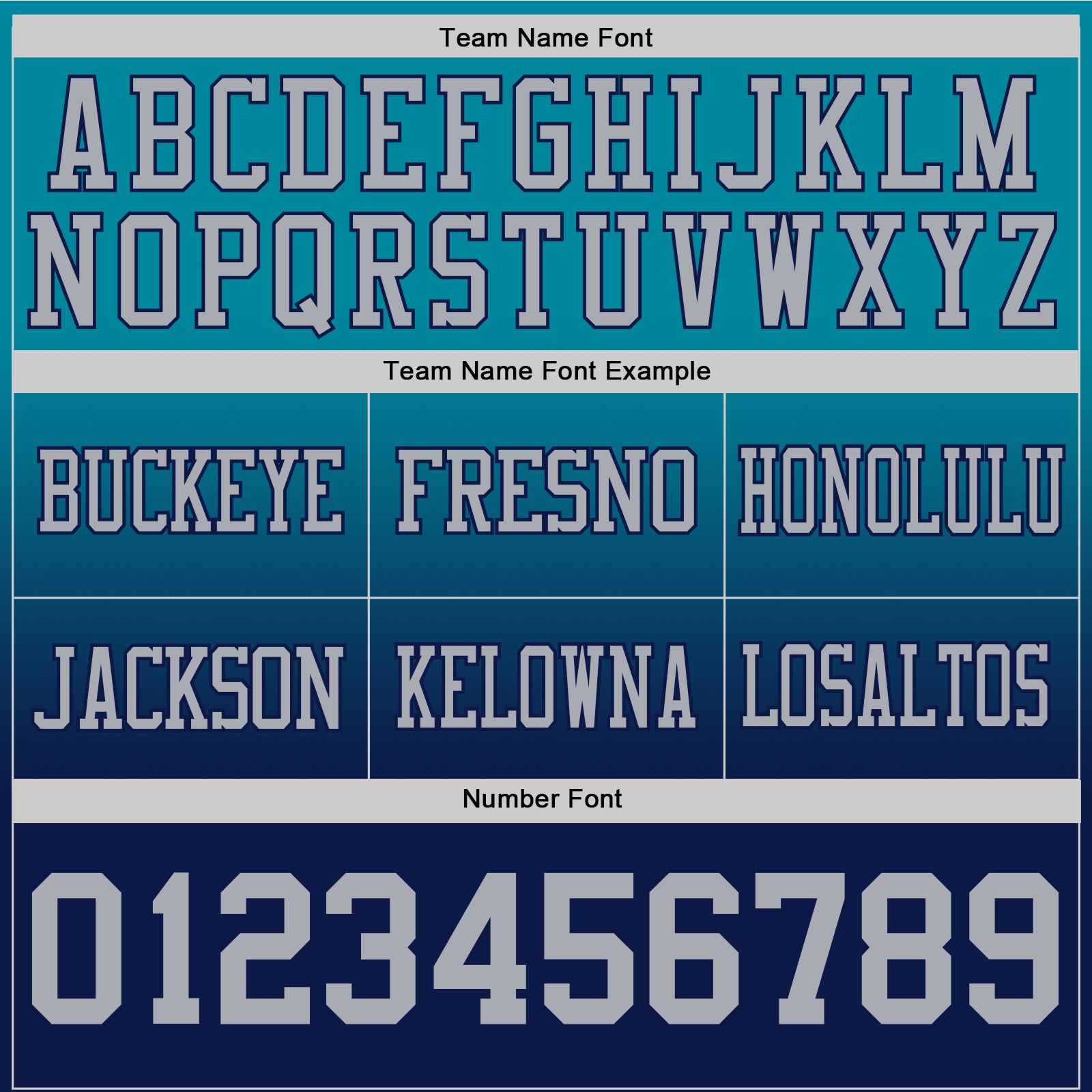 Custom Teal Gray-Navy Authentic Fade Fashion Football Jersey