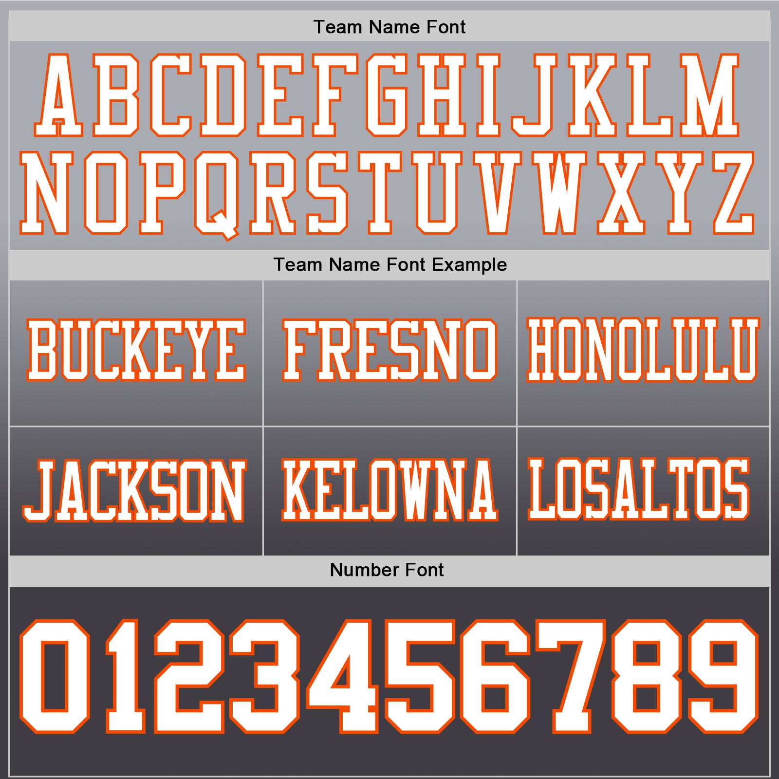 Custom Gray White Steel Gray-Orange Authentic Fade Fashion Football Jersey