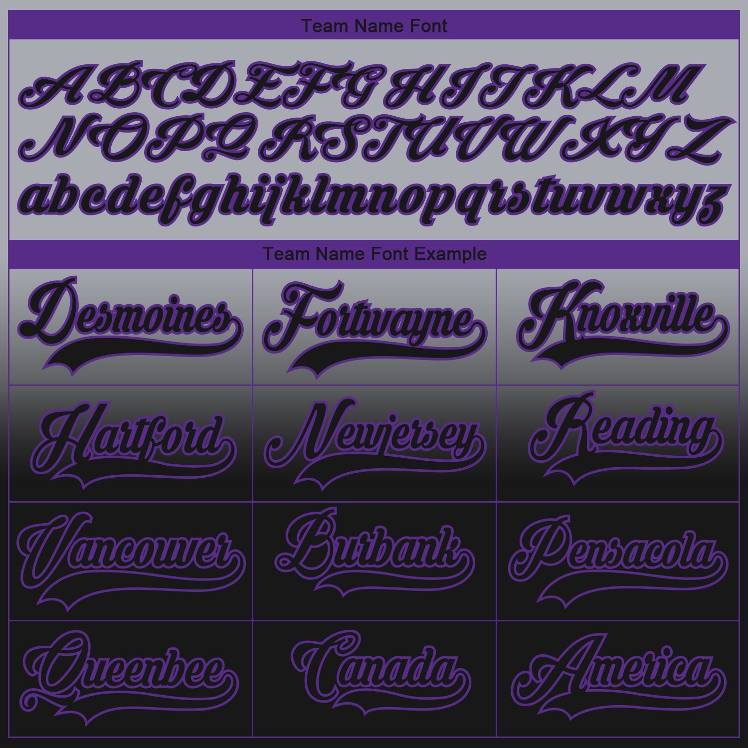 Custom Gray Black-Purple Fade Fashion Hockey Lace Neck Jersey