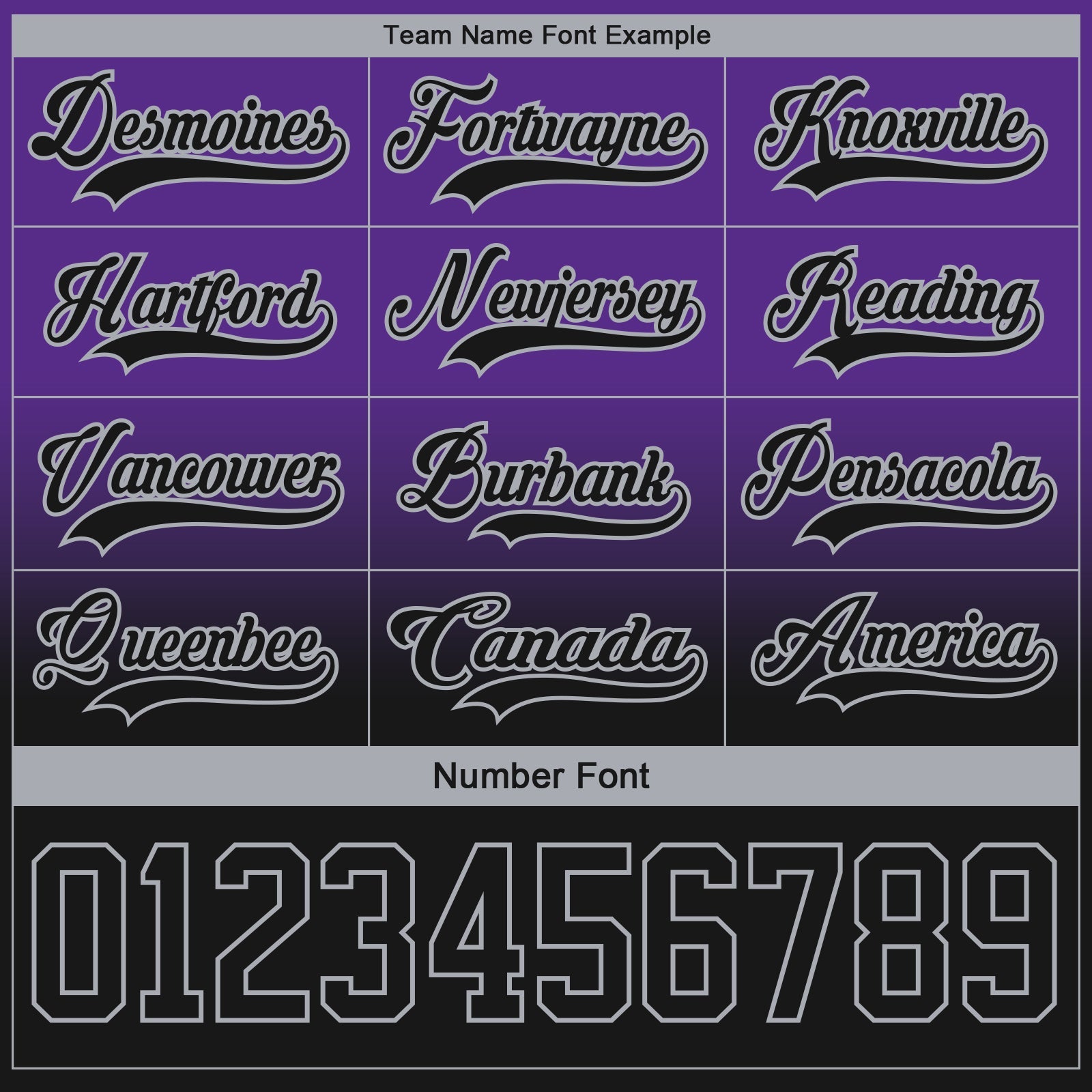 Custom Purple Black-Gray Fade Fashion Hockey Lace Neck Jersey