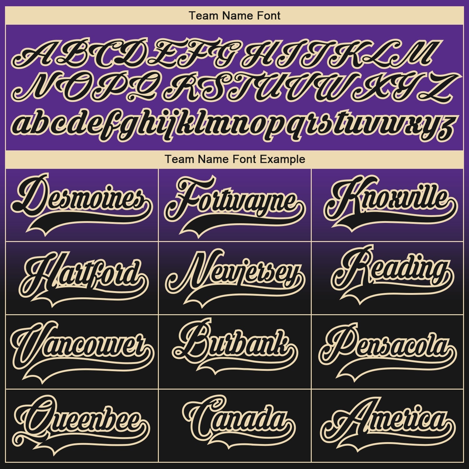 Custom Purple Black-Cream Fade Fashion Hockey Lace Neck Jersey