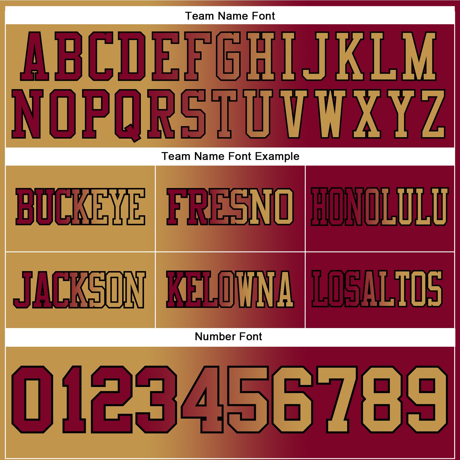 Custom Maroon Old Gold-Black Authentic Gradient Fashion Football Jersey