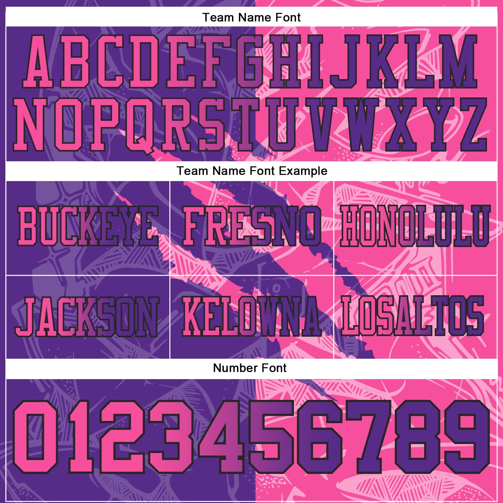 Custom Purple Pink-Black Authentic Gradient Fashion Scratch Football Jersey