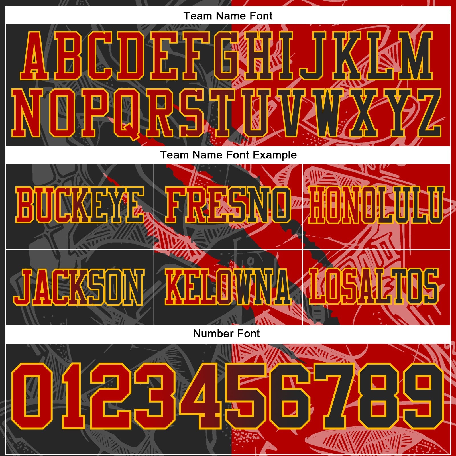 Custom Black Red-Gold Authentic Gradient Fashion Scratch Football Jersey