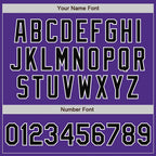 Custom Purple Black Kelly Green Bomber Full-Snap Varsity Letterman Split Fashion Jacket