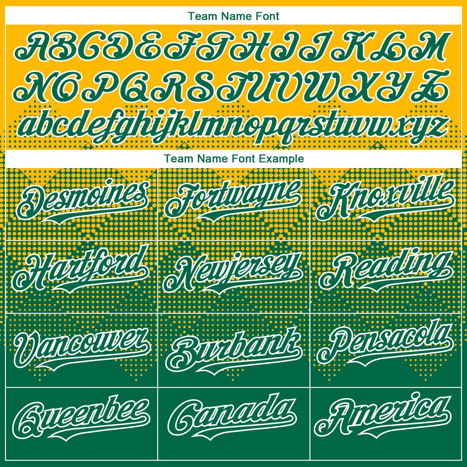 Custom Gold Kelly Green-White Gradient Square Shape 3D Pattern Design Bomber Full-Snap Varsity Letterman Hoodie Jacket