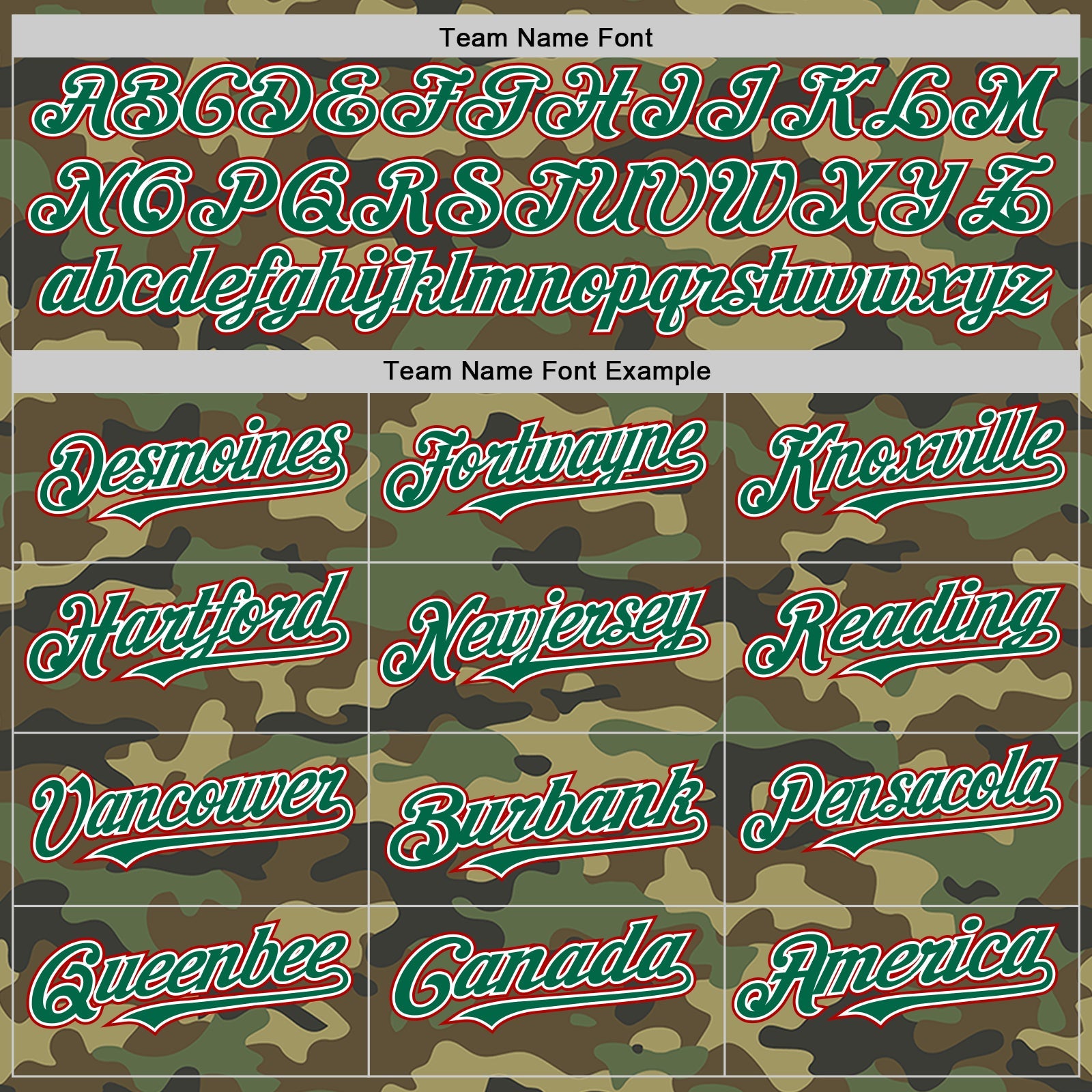 Custom Camo Kelly Green-Red Bomber Full-Snap Varsity Letterman Salute To Service Hoodie Jacket