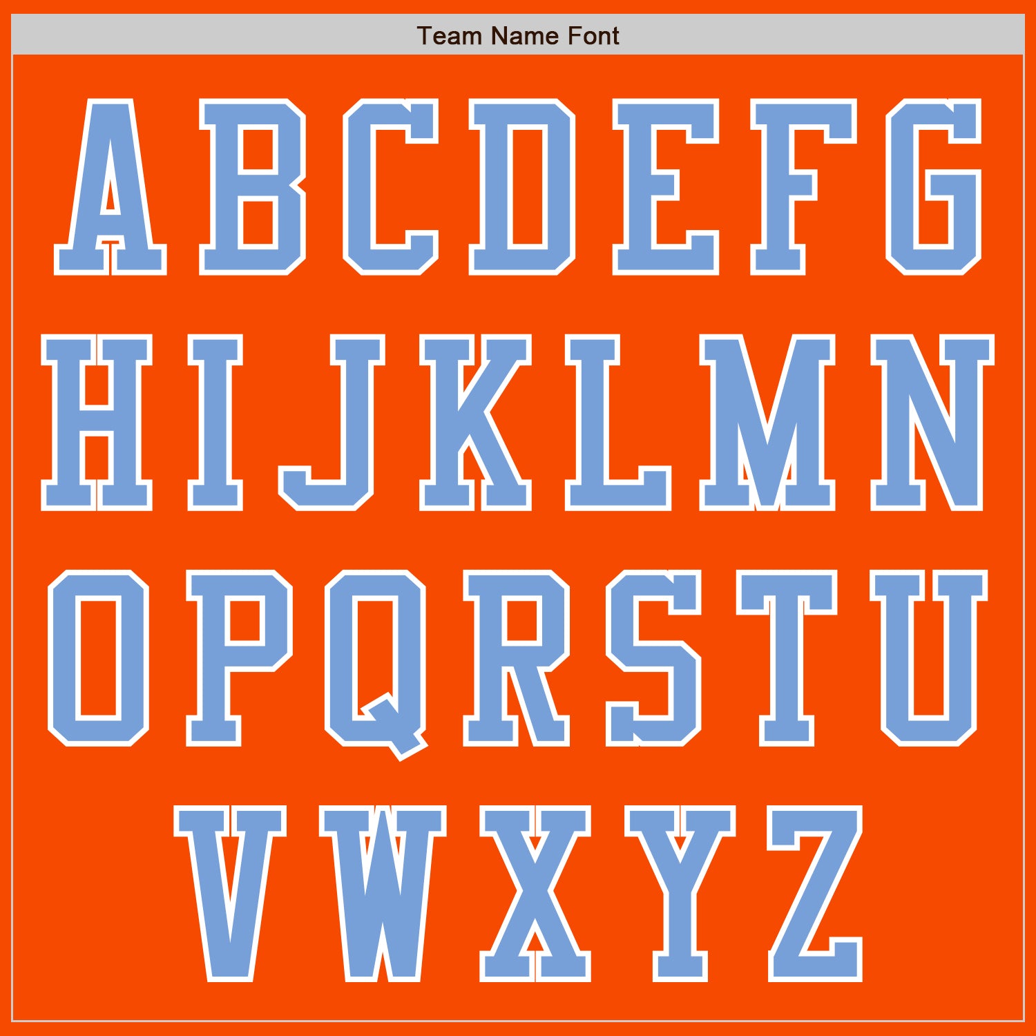 Custom Orange White-Light Blue Bomber Varsity Letterman Two Tone Zipper Jacket