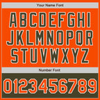 Custom Orange White-Olive Bomber Varsity Letterman Two Tone Zipper Jacket