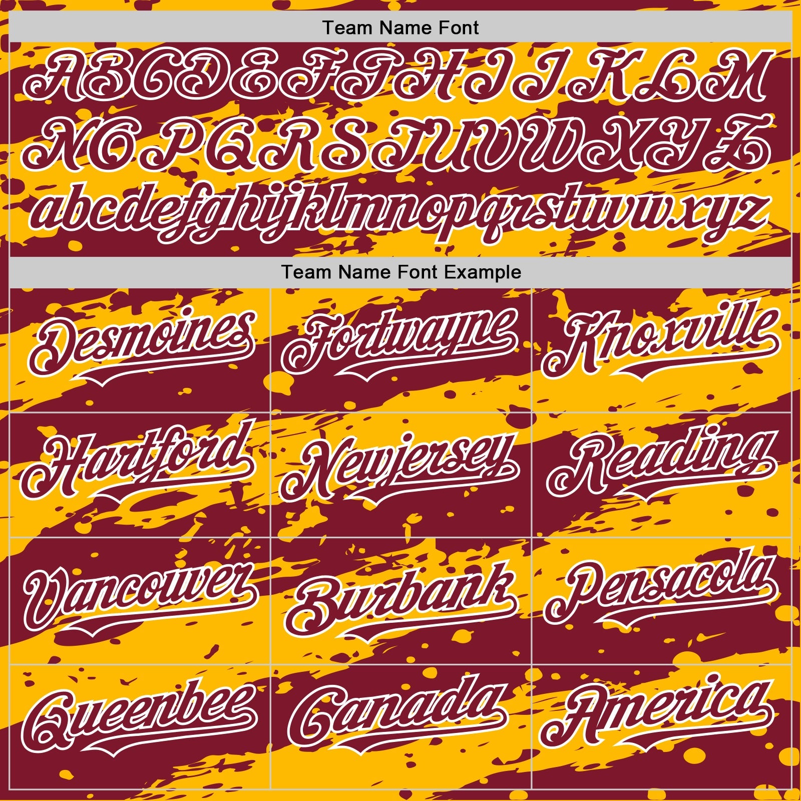 Custom Gold Crimson-White Splash 3D Pattern Design Bomber Full-Snap Varsity Letterman Hoodie Jacket