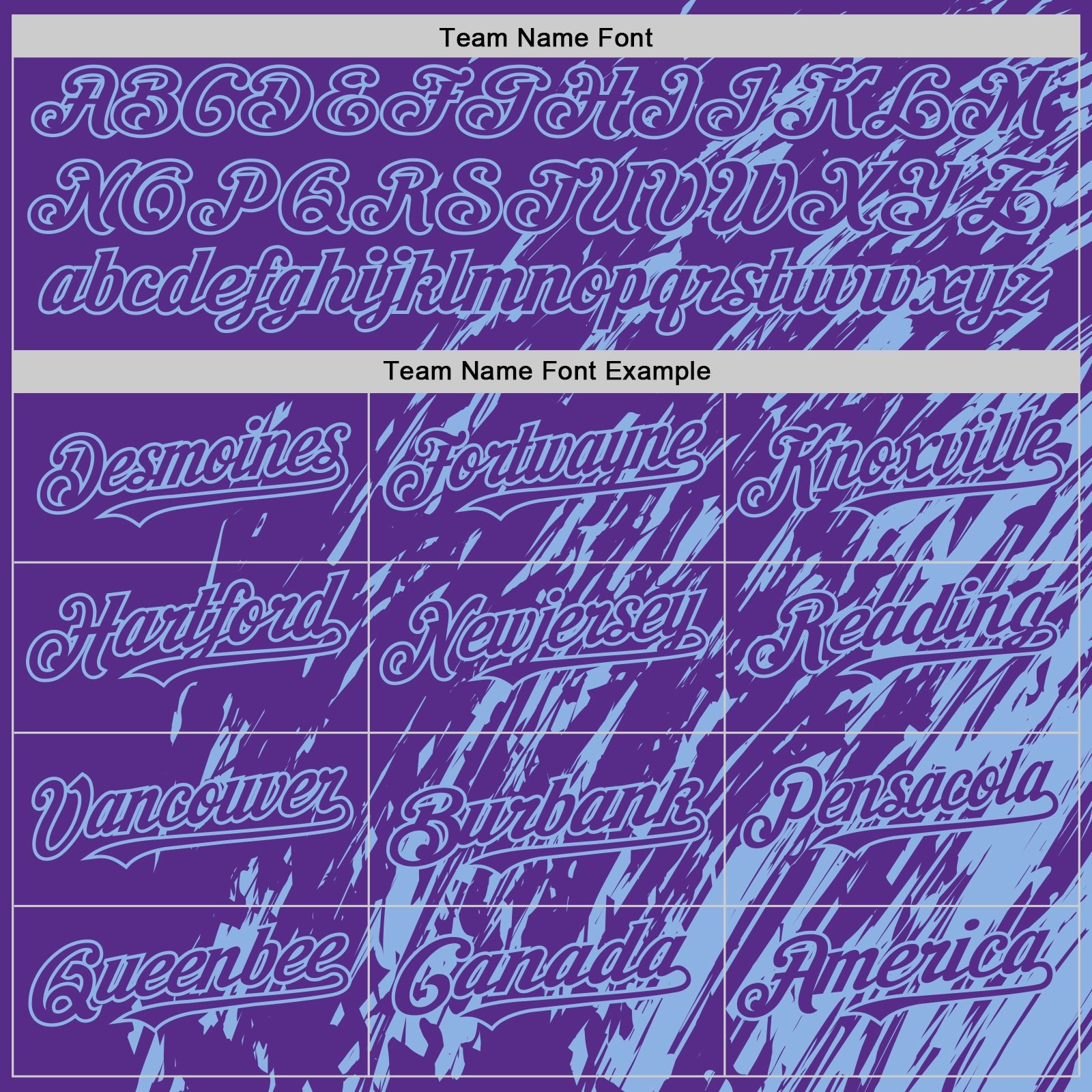 Custom Purple Purple-Light Blue 3D Pattern Design Bomber Full-Snap Varsity Letterman Hoodie Jacket