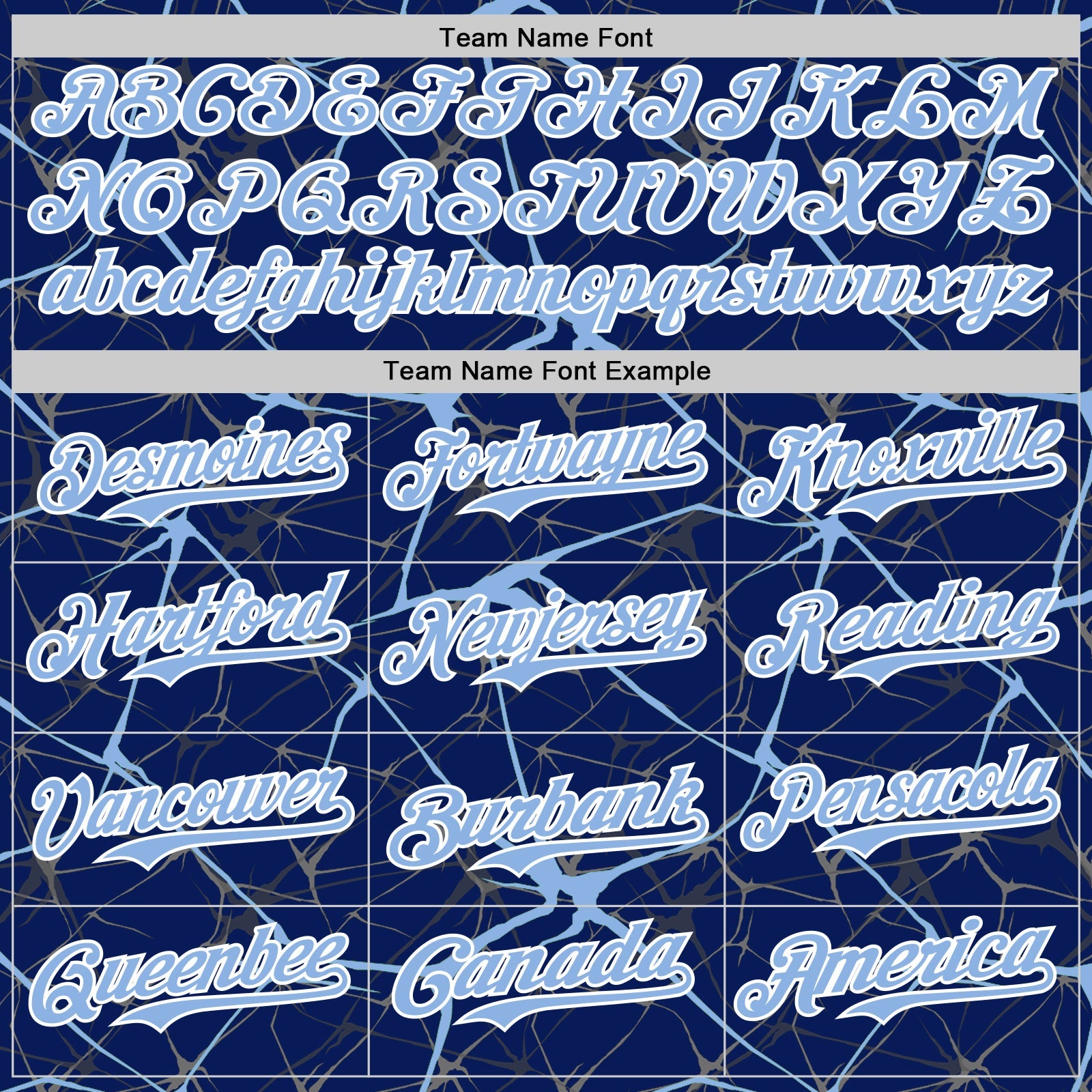 Custom Royal Light Blue-White Abstract Network 3D Pattern Design Bomber Full-Snap Varsity Letterman Hoodie Jacket