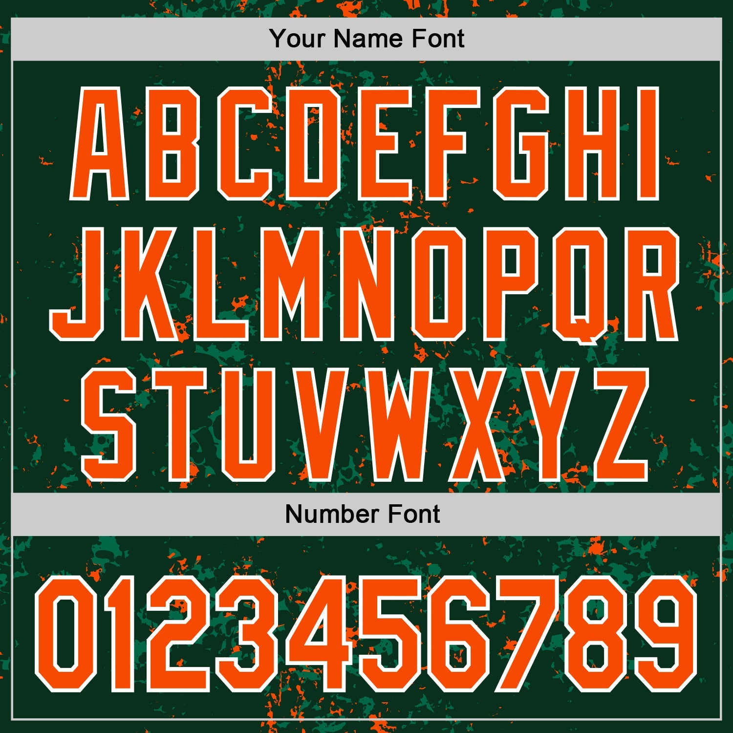 Custom Green Orange Kelly Green-White Fragment 3D Pattern Design Bomber Full-Snap Varsity Letterman Hoodie Jacket