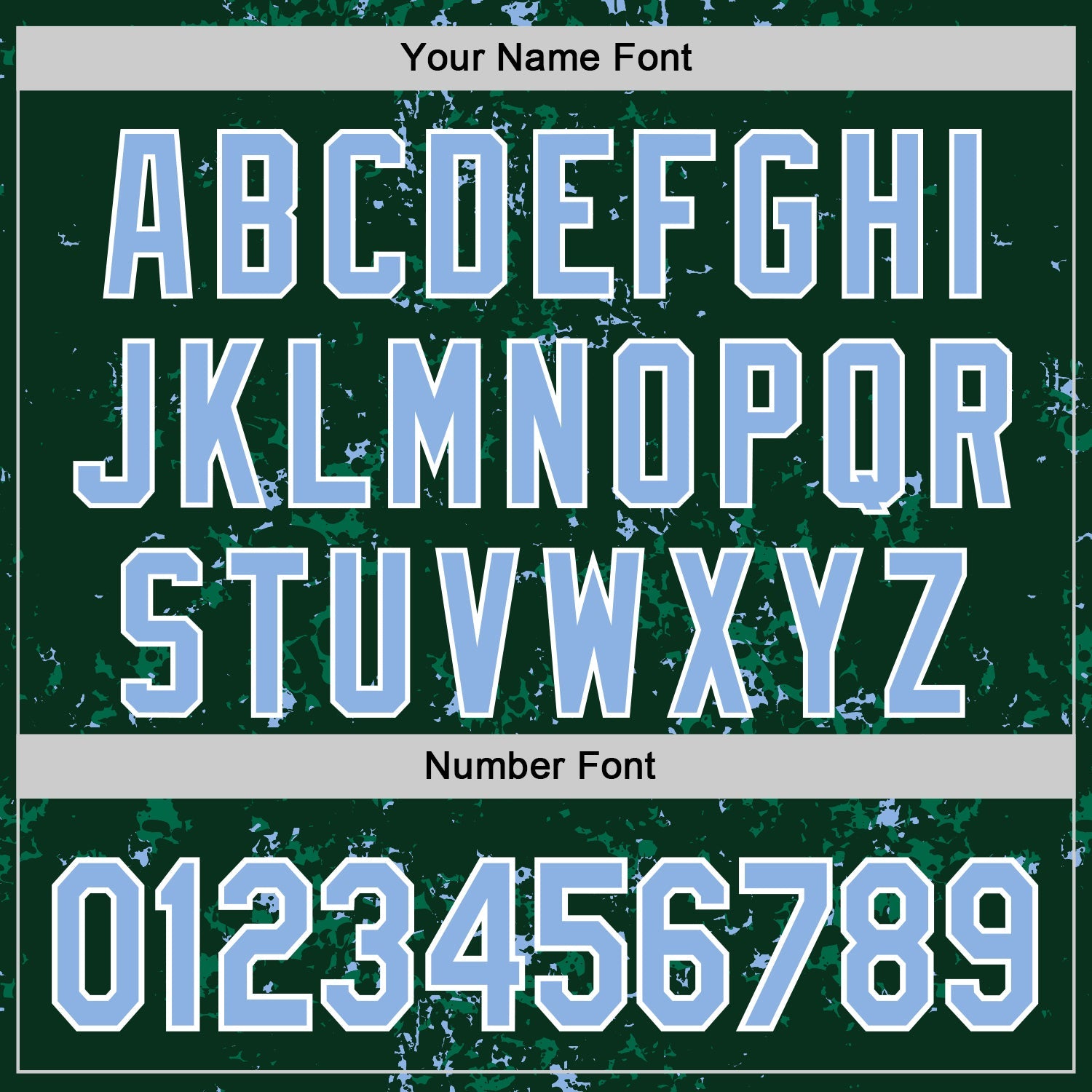 Custom Green Light Blue Kelly Green-White Fragment 3D Pattern Design Bomber Full-Snap Varsity Letterman Hoodie Jacket