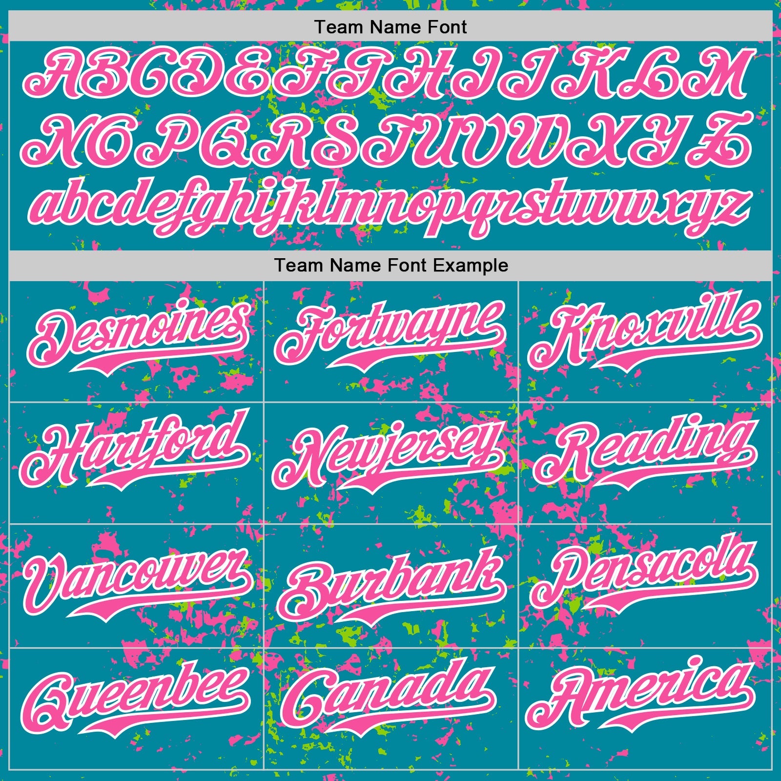 Custom Teal Pink Neon Green-White Fragment 3D Pattern Design Bomber Full-Snap Varsity Letterman Hoodie Jacket