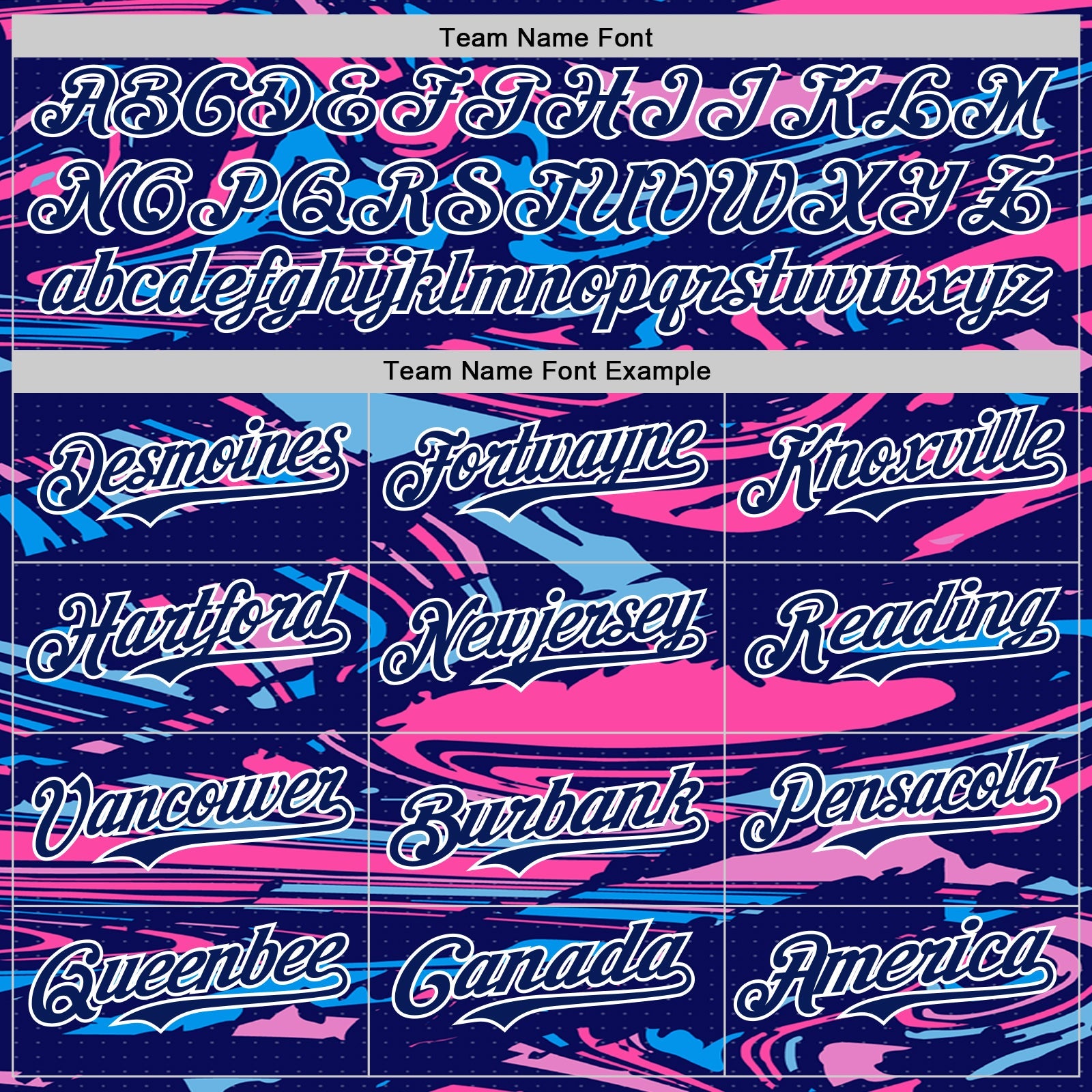 Custom Figure Royal Pink Light Blue-White Fluid Bomber Full-Snap Varsity Letterman Hoodie Jacket