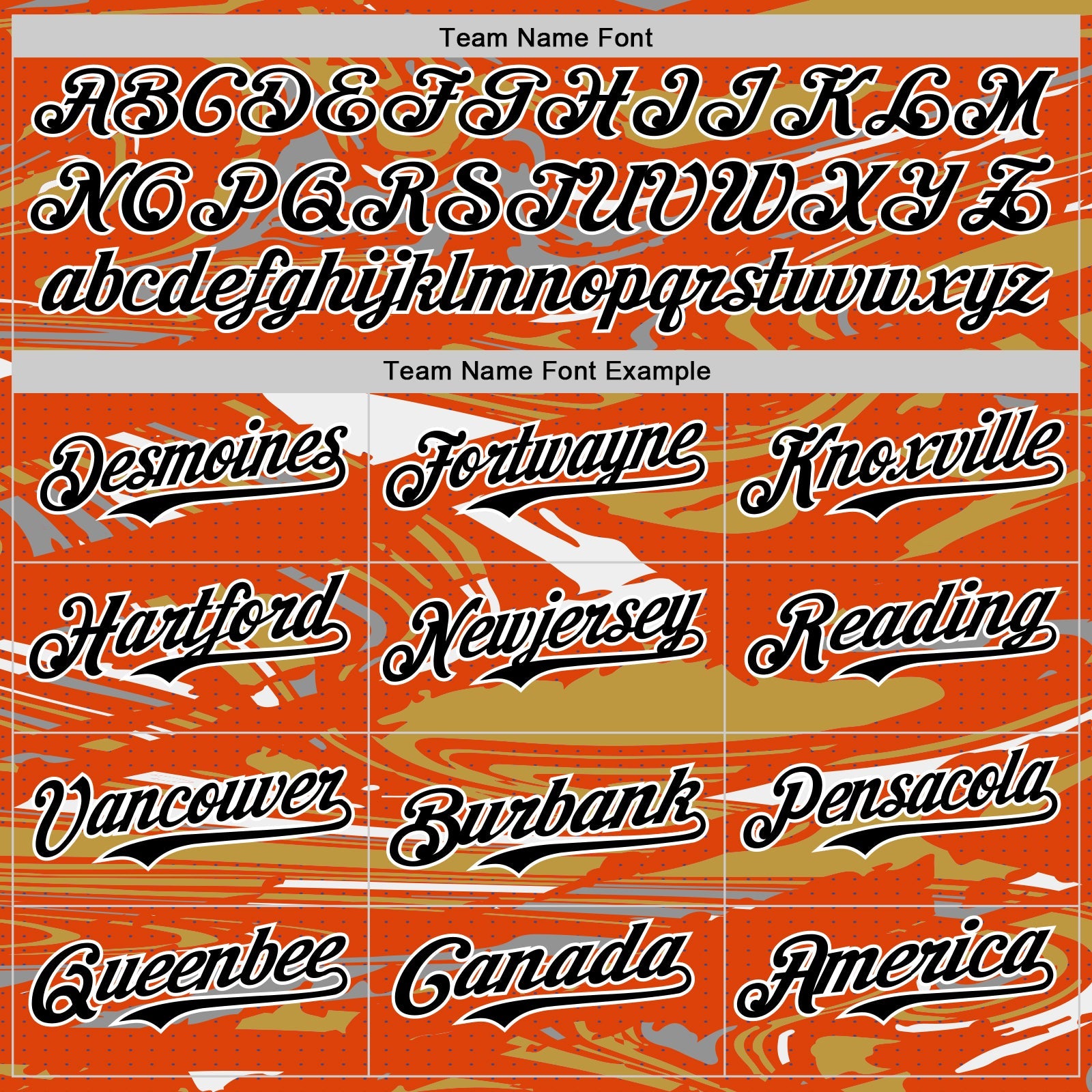 Custom Figure Black Orange Old Gold-White Fluid Bomber Full-Snap Varsity Letterman Hoodie Jacket