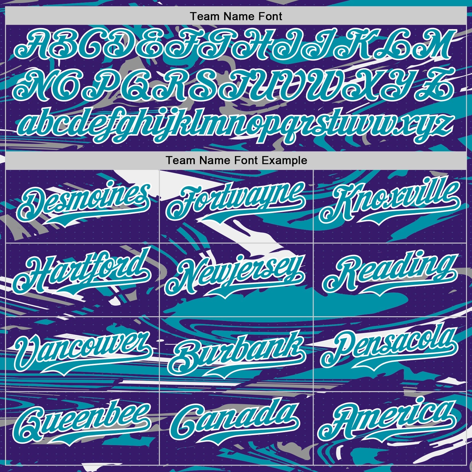 Custom Figure Teal Purple-White Fluid Bomber Full-Snap Varsity Letterman Hoodie Jacket