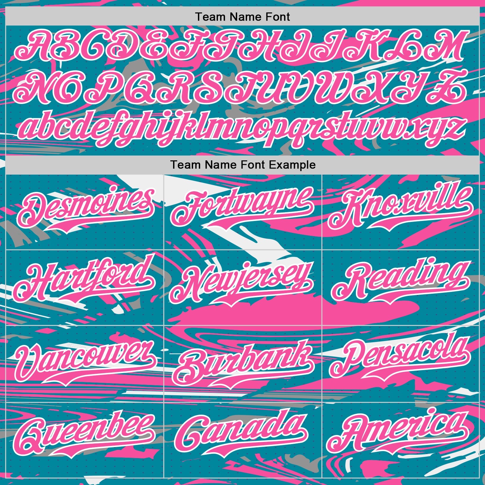 Custom Figure Pink Teal-White Fluid Bomber Full-Snap Varsity Letterman Hoodie Jacket